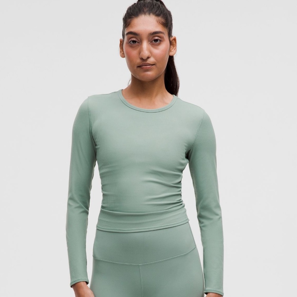 Lululemon All It Takes Back-Twist Rib Long Sleeve